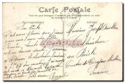 Rouen — Most Boieldieu i Katedra — Wydawca nie widoczny — Rewers