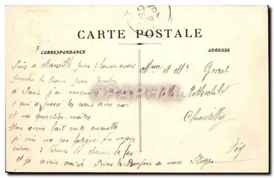 Marseille — Zamek If — wydawca Bouiches du Rhône, nr 64 — Rewers