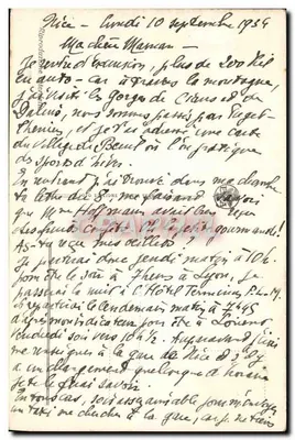 Passeggiata Trènto e Trieste — S. Remo — n° 145 — Verso