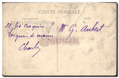 Côte d'Emeraude — Le Bois du Lupin — Étude d'Arbres — ROTHENEUF — Verso