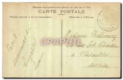 Pierre Branlante em Trégastel — Bretanha — Coleção E. Hamonie, St. B. — Verso