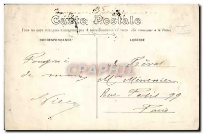 Rennes — Pałac Sądowy, dawniej Sejm Królestwa Bretanii — Wydawca: Mary-Hauteville, nr 16, Rennes — Rewers