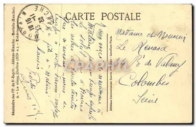 Abbaye du Saint-Esprit — Stary kloster (XII wiek) — Wydawnictwo Uniwersytetu Tourne et Léville — Rewers