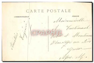 Marseille - Zamek Borelý — P. Ruat, wyd., Marseille, nr 170bis — Rewers