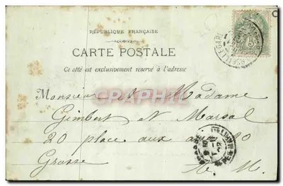 Marseille - 3 - Port Aix — Fototypia E. Lacour, ul. Thubaneau 19 — Rewers