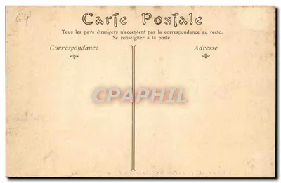 Uitzicht op de Garonne van de Pyreneeën — Pau — n°102 — Achterkant