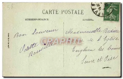 Nevers — Kościół Świętego Etienne — N.G. n°63 — Rewers