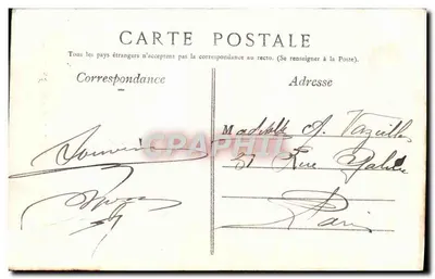 Amiens — Katedra — Fasada — L. Caron, fot.-wyd. Amiens — Rewers