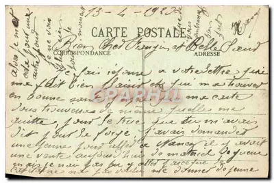 TOUL - A Catedral (Lado Leste) — P. Grave, editor, Toul — Verso