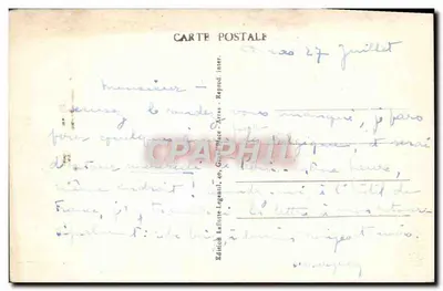 Arras — Petite Place — Ses Arcades — Édition Lafitte-Legenuil — Verso