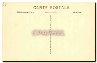 Orange (Vaucluse) — O Arco do Triunfo — Editor IDEALE M.F.B. n°22 — Verso