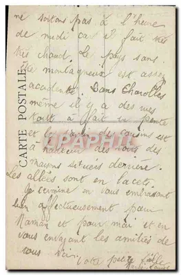 Charolles — La Iglesia del Sagrado Corazón — Editor Second, n°15 — Reverso