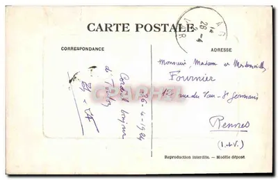 Foulon-Mourillon - A Mitre — J. Geiser, fot. — Aiger — Verso