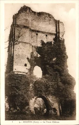 Brionne (Eure) — O Velho Castelo — Edição Lepvête (Brionne, Eure) n°5