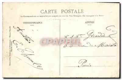 Tour de Montlhéry — Torre romana de Grand Pied — Paul Allorge - Serie C n°13 — Reverso