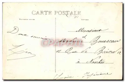 Marselha — A Corniche — L. M. — Verso