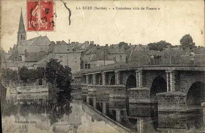 La Suze (Sarthe) — « Terceira cidade da França » — Moriceau editor