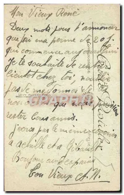 Bilhete postal antigo Tourcoing I'A Igreja Saint Christophe — Verso