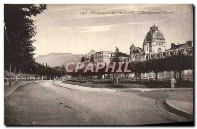 ÉVIAN-les-BAINS (Hte-Savoie) — L'Établissement Thermal — L. Faurraz, édit.
