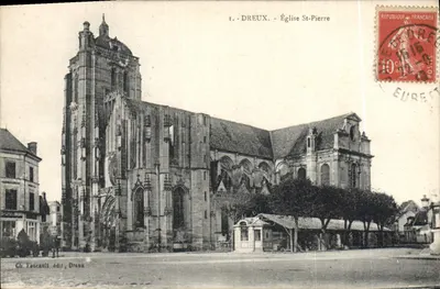 Dreux - Igreja de São Pedro — Ch. Fonceault, editor, n°1