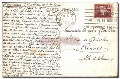 Rennes — Kąt Thaboru — Loïc, n° 545 — Rewers