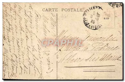 Place de la République w Lille — wydawca E.C. nr 16 — Rewers