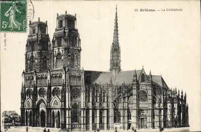 Orléans — A Catedral — J. Loïdé, editor