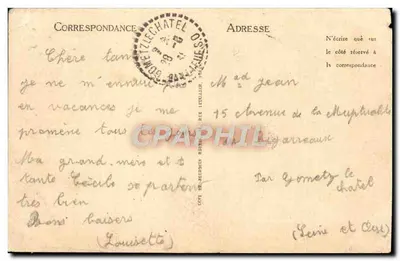 Saint-Brieuc — L'Anse aux Moines — ND, éditeur ND, n° 46 — Achterkant