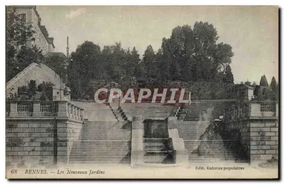 Rennes — Les Nouveaux Jardins — Edit. Galeries populaires