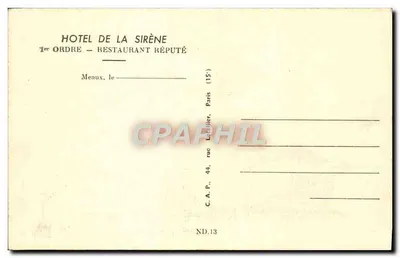 Meaux. La Catedral — Fachada occidental — Editor no identificado — Reverso