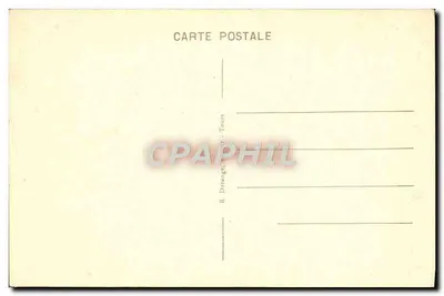 Chambord - O Castelo (Monumento Histórico) - R.D. - R. Dorange, Tours — Verso