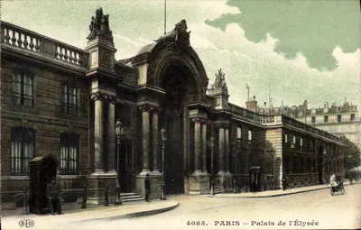 Paris – Palácio do Élysée — Editor E.P.D., n° de série 4085