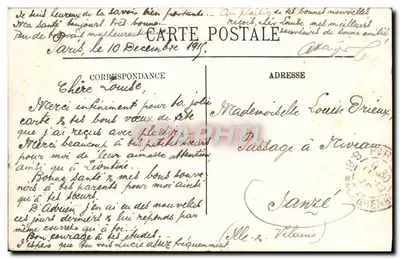 PARIS — See des Bois de Boulogne — LL. — Nr. 2559 — Rückseite