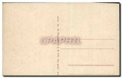 Mainz. Gutenbergplatz e Catedral — Photophile C. S. M. 1919, No 10 — Verso