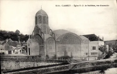 Clamecy — Igreja N.-D. de Belém, vista geral — 12 bis