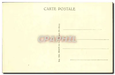 Thann — A Catedral — Braun & Cie, n° 174 — Verso