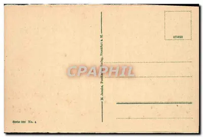 Mainz a. Rh. — Schillerdenkmal u. Gouvernement — M. Jacobs, Postkarten Verlag, Frankfurt a. M. — Rewers