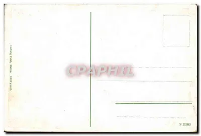 Rzeka Ren. Zamek Stolzenfels i kaplice — Ludwig Ficht, Mainz, S 11983 — Rewers