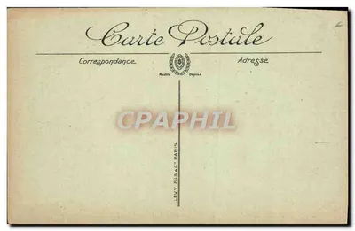 Marseille — Widok na Bazylikę Notre-Dame de la Garde — LL. n°346 — Rewers