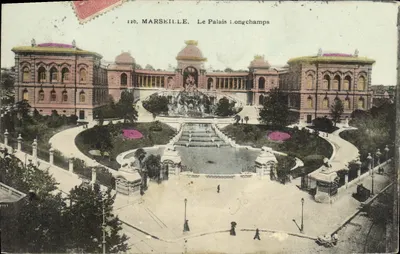 Marseille. O Palácio Longchamps — editor Ateliers de Phototypie Guenée, n° 126