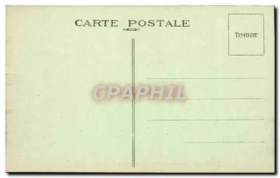 Palácio de Fontainebleau — Piscina das Cataratas — editor não identificado, n° de série 15 — Verso