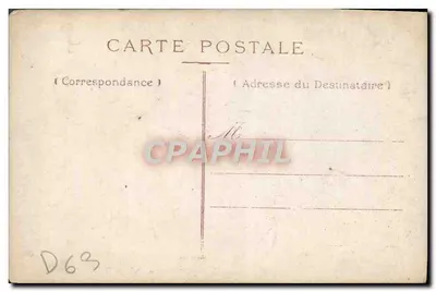Clermont Ferrand — A Catedral — editor H.C.D. — Verso