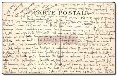 La Bourboule — La Roche des Fées — A Auvergne pittoresca 4423 — Verso
