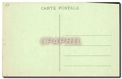 Castelo de GIERSBERG, perto de Ribeauvillé — vista panorâmica — editor não identificado, n° de série 11 — Verso