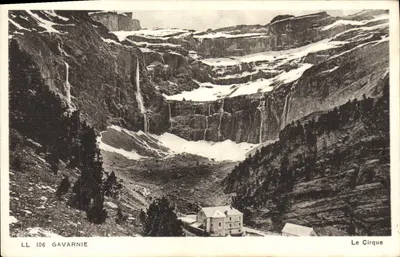 O Circo — Gavarnie — LL 106 — Editor: Cn dos Arts Photomecânicos Strasbourg