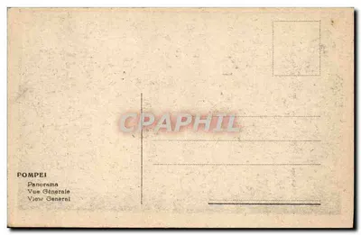 Pompeia — Vista Geral — Verso