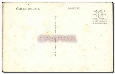 A Oração à beira do Oued — SCÈNES ET TYPES, n° 6603, LL — Verso