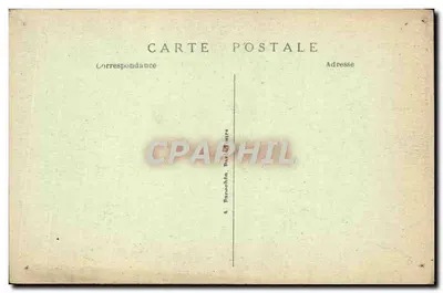 Chenonceau (Loire-et-Loire) — O Castelo e a Torre das Marcas — A P — Verso
