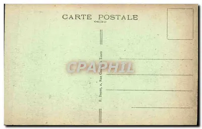 Azay-le-Rideau — O Castelo (século XVI) — A.P. (n°32) — Verso