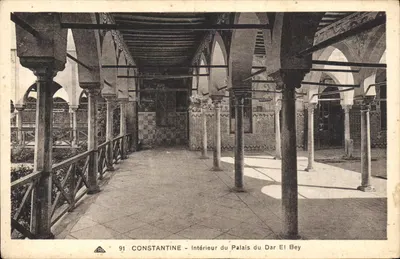 Constantine - Interior do Palácio do Dar El Bey — n° 91